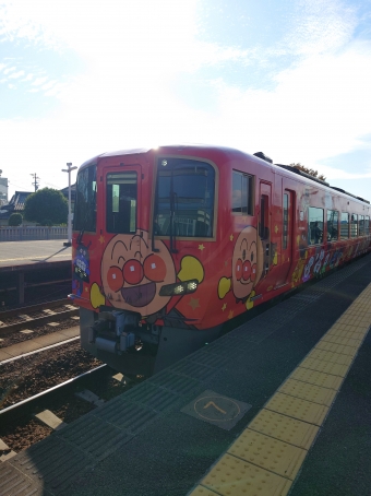 後免駅から阿波池田駅の乗車記録(乗りつぶし)写真