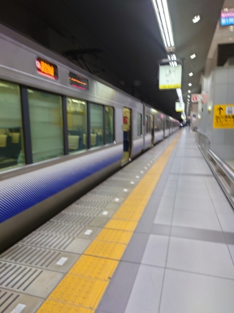 関西空港駅から日根野駅の乗車記録(乗りつぶし)写真