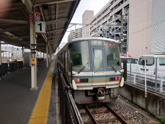 草津駅から貴生川駅の乗車記録(乗りつぶし)写真