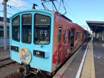 八日市駅から近江八幡駅の乗車記録(乗りつぶし)写真