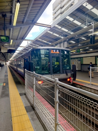 天王寺駅から鶴ケ丘駅の乗車記録(乗りつぶし)写真
