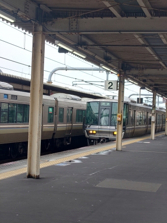舞子駅から加古川駅の乗車記録(乗りつぶし)写真