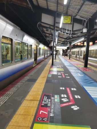 新今宮駅から大阪駅の乗車記録(乗りつぶし)写真