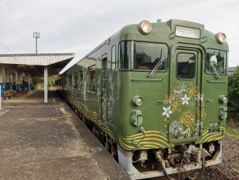 仙崎駅から下関駅の乗車記録(乗りつぶし)写真