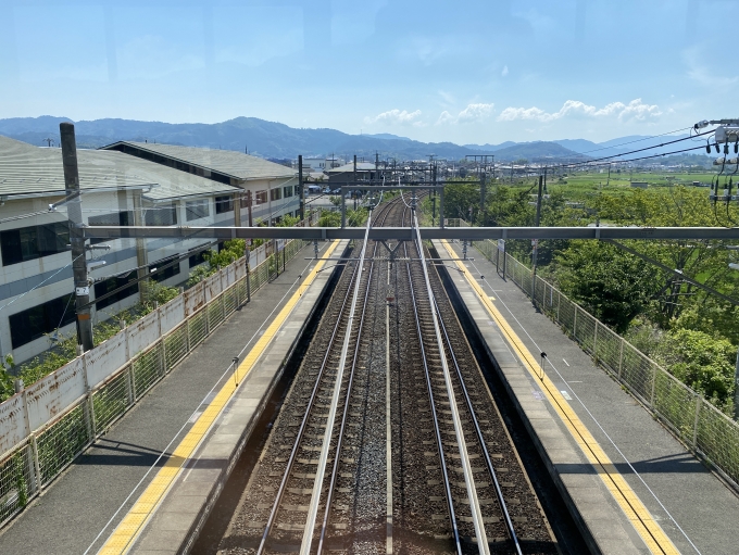 鉄道乗車記録の写真:駅舎・駅施設、様子(2)        「亀岡方面」
