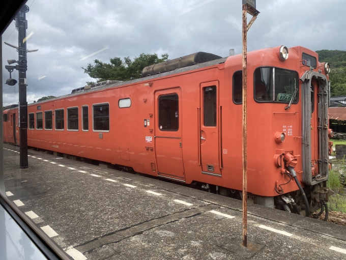 鉄道乗車記録の写真:列車・車両の様子(未乗車)(4)        「キハ40 2080」
