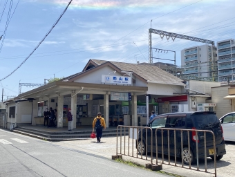 新田辺駅から近鉄郡山駅の乗車記録(乗りつぶし)写真