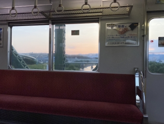 久津川駅から近鉄丹波橋駅の乗車記録(乗りつぶし)写真