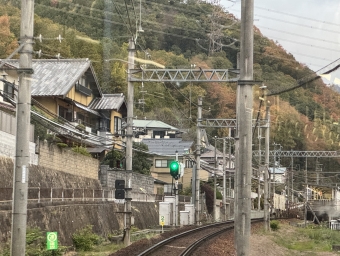 山下駅から妙見口駅:鉄道乗車記録の写真