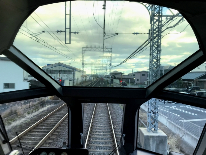 鉄道乗車記録の写真:車窓・風景(1)        「しまかぜの車内から」