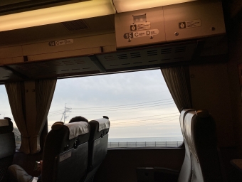 鳥取駅から新山口駅の乗車記録(乗りつぶし)写真