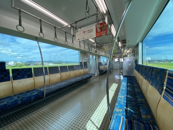 中間駅から直方駅の乗車記録(乗りつぶし)写真