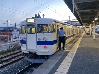 肥前山口駅から南福岡駅の乗車記録(乗りつぶし)写真