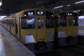 飯能駅から所沢駅の乗車記録(乗りつぶし)写真