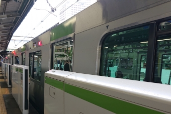 東京駅から日暮里駅の乗車記録(乗りつぶし)写真