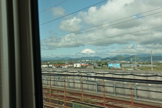 鉄道乗車記録の写真:車窓・風景(5)        「途中で富士山がよく見れる場所があります。」