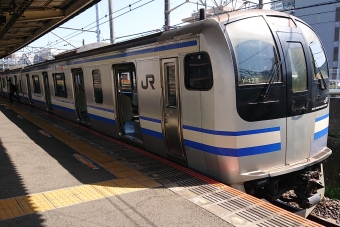 東戸塚駅から鎌倉駅の乗車記録(乗りつぶし)写真