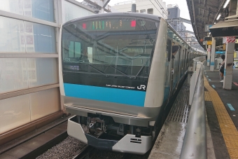 南浦和駅から赤羽駅の乗車記録(乗りつぶし)写真