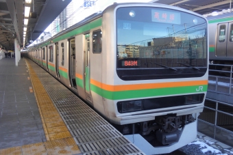 浦和駅から籠原駅の乗車記録(乗りつぶし)写真