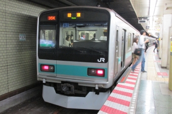 日比谷駅から西日暮里駅の乗車記録(乗りつぶし)写真