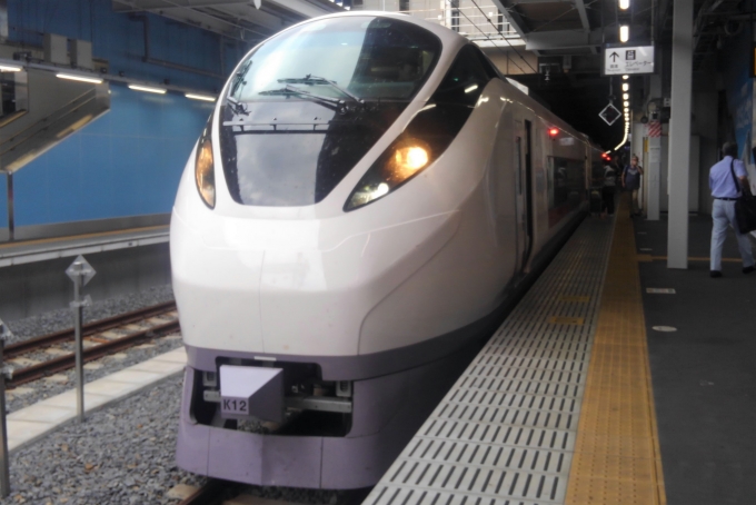 鉄道乗車記録の写真:乗車した列車(外観)(1)        「乗車した列車。
E657系K12編成。」
