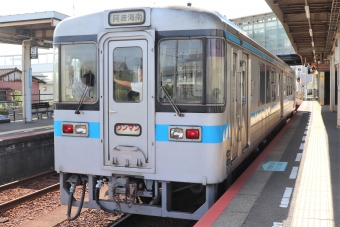 阿南駅から阿波海南駅の乗車記録(乗りつぶし)写真