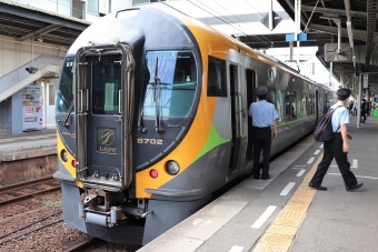 伊予西条駅から松山駅の乗車記録(乗りつぶし)写真