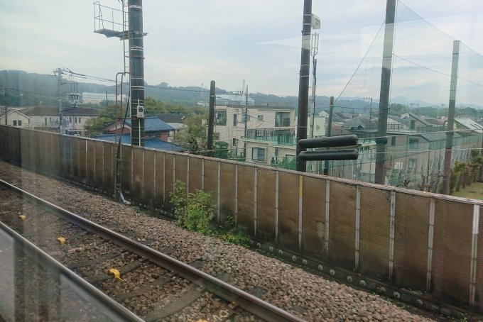 鉄道乗車記録の写真:車窓・風景(5)        「貨物線は特急鎌倉でしか乗車することができません。」