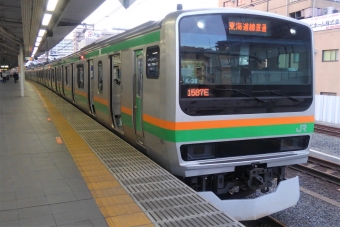 古河駅から浦和駅の乗車記録(乗りつぶし)写真