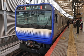 横浜駅から西大井駅の乗車記録(乗りつぶし)写真