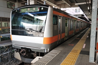 立川駅から中神駅の乗車記録(乗りつぶし)写真