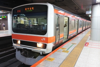 東京駅から新浦安駅:鉄道乗車記録の写真