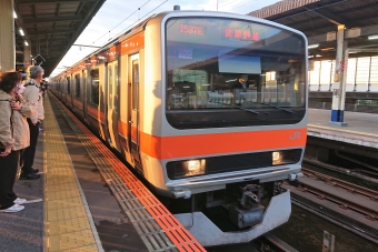南船橋駅から越谷レイクタウン駅の乗車記録(乗りつぶし)写真