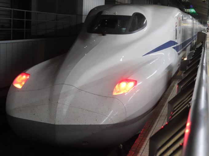鉄道乗車記録の写真:列車・車両の様子(未乗車)(5)        「名古屋駅で隣のホームにいたN700Sが東京駅でも隣のホームに居ました。」