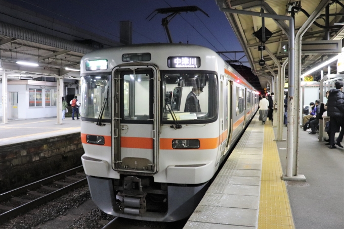 鉄道乗車記録の写真:乗車した列車(外観)(2)        「中津川まで乗車しました。」