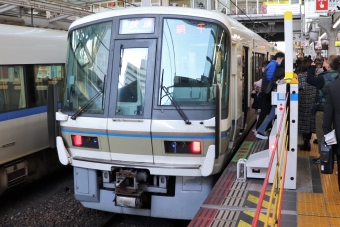 大阪駅から舞子駅の乗車記録(乗りつぶし)写真