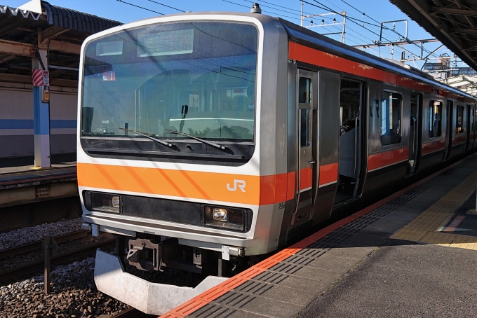 鉄道乗車記録の写真:乗車した列車(外観)(1)        「乗車した列車。
E231系900番台MU1編成。」