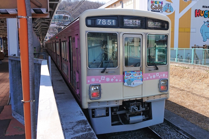 鉄道乗車記録の写真:乗車した列車(外観)(1)        「乗車した列車。
京王7000系7801編成。」