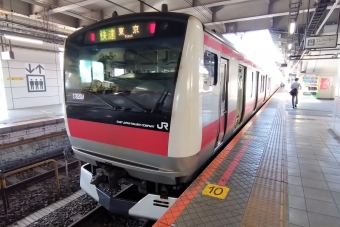 蘇我駅から東京駅:鉄道乗車記録の写真