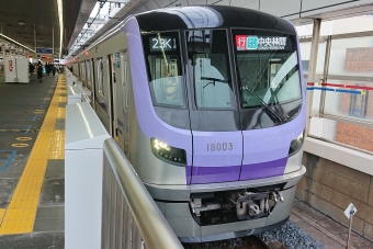 南栗橋駅から新越谷駅の乗車記録(乗りつぶし)写真