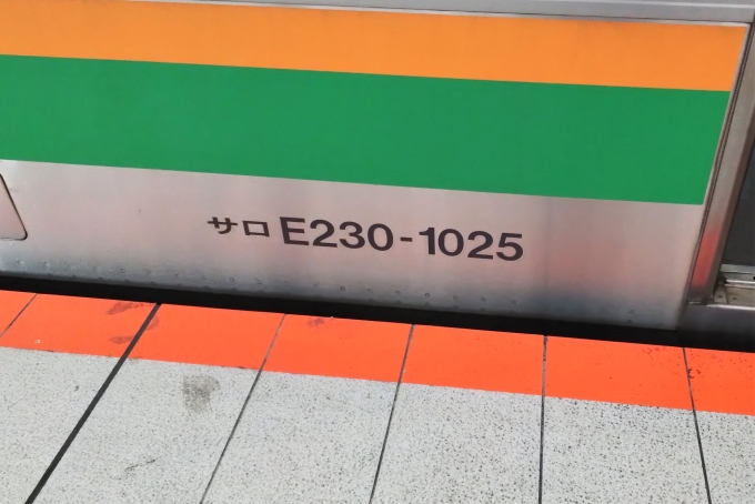 鉄道乗車記録の写真:車両銘板(1)        「乗車した列車。
E231系1000番台U509編成。」