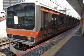 南越谷駅から武蔵浦和駅の乗車記録(乗りつぶし)写真