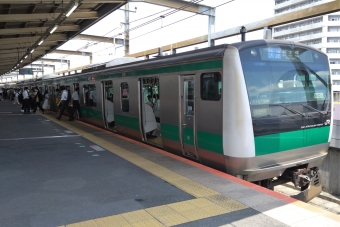 武蔵浦和駅から渋谷駅の乗車記録(乗りつぶし)写真