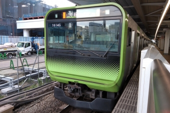 高輪ゲートウェイ駅から新橋駅の乗車記録(乗りつぶし)写真