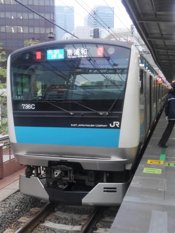 有楽町駅から川口駅の乗車記録(乗りつぶし)写真