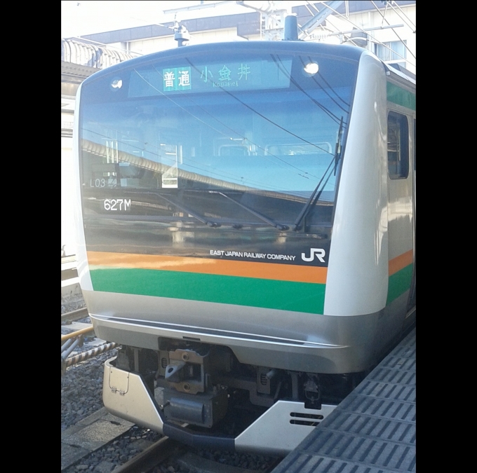 鉄道乗車記録の写真:乗車した列車(外観)(1)          「乗車した列車。
E233系3000番台L03編成。」