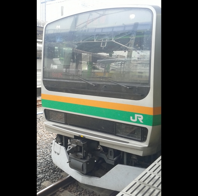 鉄道乗車記録の写真:乗車した列車(外観)(1)          「乗車した列車。
E231系1000番台U12編成。」
