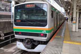 久喜駅から品川駅の乗車記録(乗りつぶし)写真