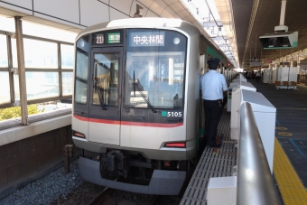 久喜駅から新越谷駅の乗車記録(乗りつぶし)写真