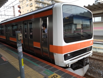 吉川美南駅から武蔵浦和駅の乗車記録(乗りつぶし)写真